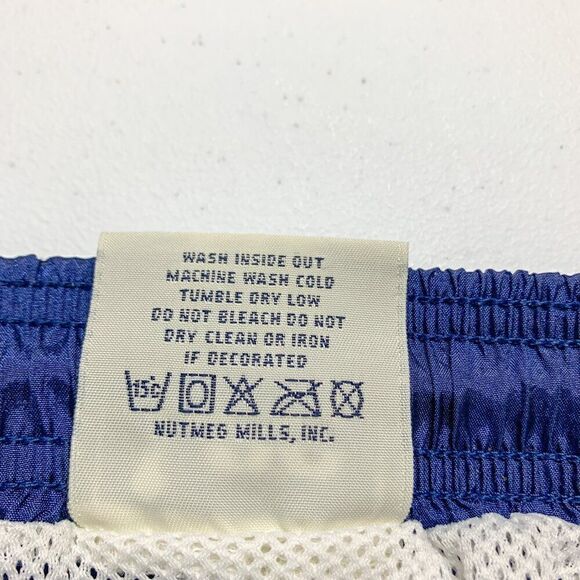 Lee UNC Tarheel Swim Shorts Mens Extra Large Blue Spellout Stretch Beach Pool‎ - Picture 7 of 14